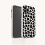 Little Black Flowers Eco Phone Case, thumbnail 4 of 8