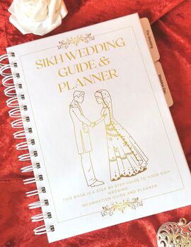 White Sikh Wedding Guide And Planner, 2 of 7