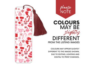 Personalised Christmas Bookmark, 5 of 7
