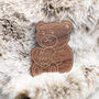 Little I Miss You Pocket Hug Token 3x, Walnut Bear, Letter Box Gift, Keepsake, thumbnail 3 of 5