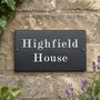 Lake District Slate House Sign Size, Style, And Colour Options, thumbnail 1 of 11