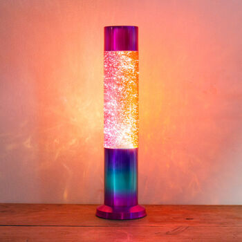 Rainbow Glitter Lava Lamp, 2 of 3