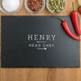 Personalised Slate Serving Board For Men, thumbnail 1 of 8