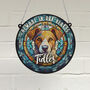 Jack Russell Memorial Suncatcher, thumbnail 1 of 6