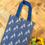 Owls Print Tote Bag, thumbnail 4 of 5