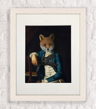 The Masked Fox Limited Edition Fine Art Print, 7 of 9