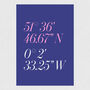 Set Three Prints – Names, Date, Location – Wedding Gift, thumbnail 7 of 7