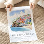 Puerto Rico Travel Print, thumbnail 4 of 7