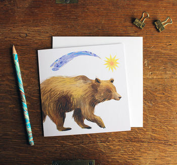 Star Bear Greetings Card, 4 of 7