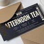 Personalised Afternoon Tea Gift Voucher For Mum, thumbnail 3 of 9