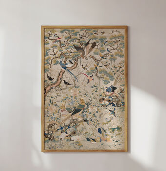 Vintage Chinoiserie Wall Hanging, 2 of 3