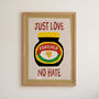 Marmite Funny Kitchen Print, thumbnail 4 of 10
