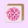Shining Just For You Taylor Swift Coaster, thumbnail 1 of 5
