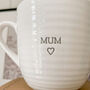 White Ceramic Mum Mug, thumbnail 2 of 2