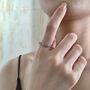 Cz Constellation Ring In Sterling Silver, thumbnail 5 of 11