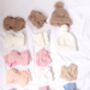 Our First Father's Day Embroidered Personalised New Baby Romper Three Colours Available, thumbnail 7 of 7
