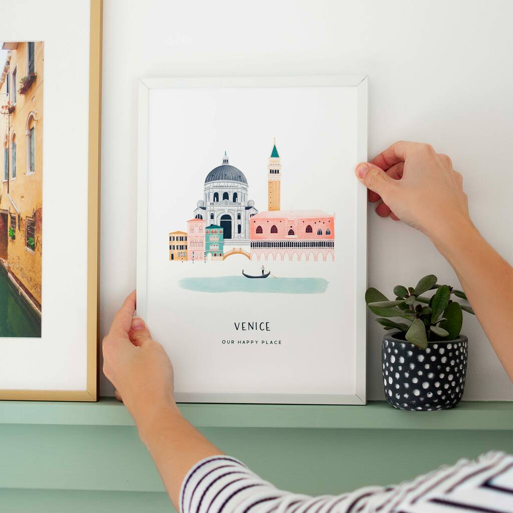 Personalised Venice City Print, 1 of 9