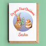 Personalised First Christmas Card, thumbnail 1 of 2