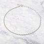 Sterling Silver Everyday Rope Chain Stacking Bracelet, thumbnail 1 of 4