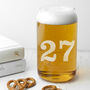 Personalised Age Beer Glass, thumbnail 4 of 12