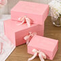 Personalised Luxury Blush Pink Gift Box Selection, thumbnail 1 of 6