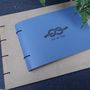 Personalised Love Knot Leather Travel Journal Or Wallet, thumbnail 2 of 8