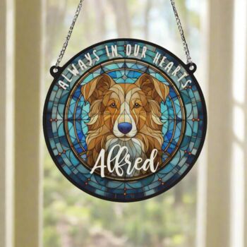 Nova Scotia Duck Tolling Retriever Memorial Suncatcher, 6 of 6