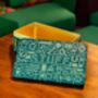 'Stuff' Man Tin Storage Box For Boys/Men In Light Blue, thumbnail 5 of 9