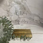 Classic Personalised Clear Acrylic Leave Your Wishes Sign A5, thumbnail 6 of 6