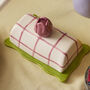 Handmade Flower Bud Butter Dish, thumbnail 1 of 2