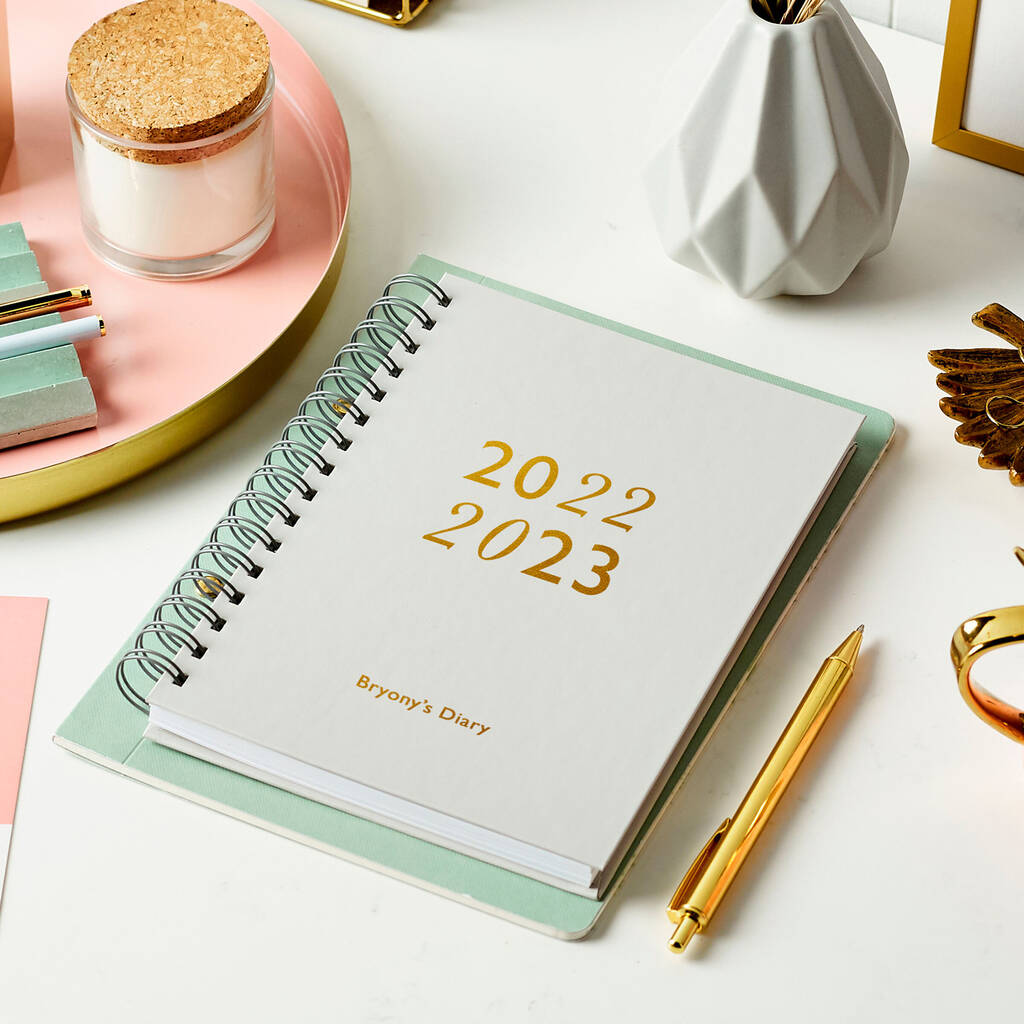 Personalised Reset 2022/23 Mid Year Diary, 1 of 9