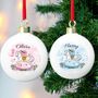 Personalised Christmas Tree Bauble's For Boys And Girls, thumbnail 1 of 3
