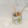 Retro Ceramic Toothbrush Pot, thumbnail 1 of 3