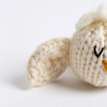 Two Little Doves Knitting Kit Valentines, 3 of 9