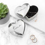 Rose Gold Personalised Heart Box, thumbnail 3 of 3