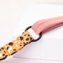 Pink Orange Terrazzo • Padded Dog Collar, thumbnail 4 of 7