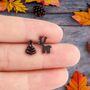 Silver Reindeer And Christmas Tree Earrings Gift, thumbnail 8 of 10