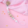 Personalised Baby Teether With Wooden Heart, thumbnail 4 of 4
