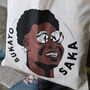 Bukayo Saka England Tote Bag, thumbnail 2 of 3