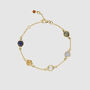 Palma New Beginnings Gold Gemstone Bracelet, thumbnail 2 of 4