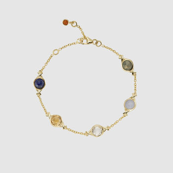 Palma New Beginnings Gold Gemstone Bracelet, 2 of 4