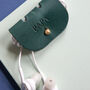 Personalised Leather Cable Tidy, thumbnail 10 of 11