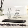 Personalised Holding Hands Couple Illustration Plaque, thumbnail 1 of 2