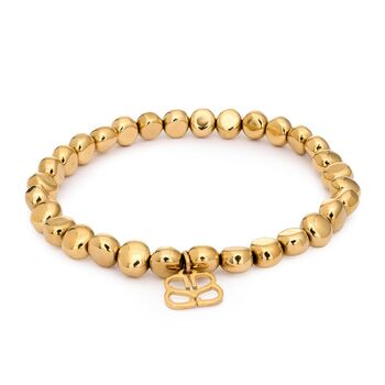 Waterproof Gold Plated Stretch Bracelets, 2 of 7
