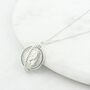 Sixpence 60th Birthday Spinner Necklace, thumbnail 4 of 12