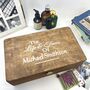 The Life And Times Personalised Wooden Memory Box, thumbnail 7 of 10