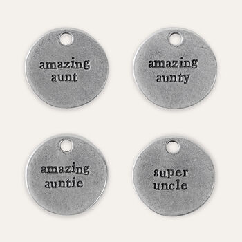'Amazing Auntie' Or 'Super Uncle' Keyring, 3 of 5