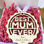 Personalised Wooden 'Best Mum Ever' Medal, thumbnail 2 of 3