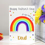 Rainbow Relation Father's Day Card, thumbnail 2 of 11