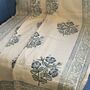 Block Print Indian Cotton Sofa Throw, thumbnail 6 of 12